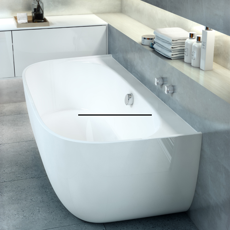 Victoria + Albert Eldon Back To Wall Bath - JettaBoxLTD